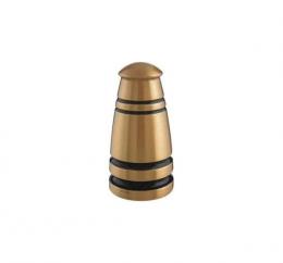 BRONZE PYRAMID URN SATIN FINISHED WITH BLACK LINES